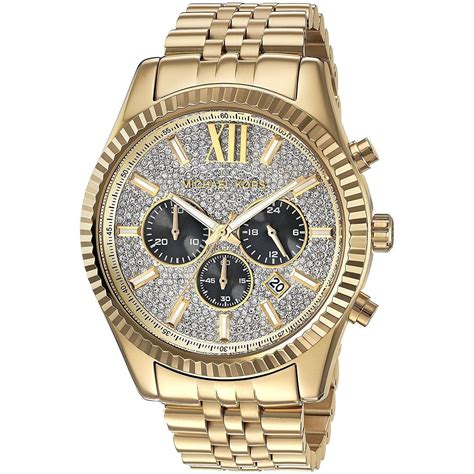 lexington smartwatch michael kors|oversized lexington two tone watch.